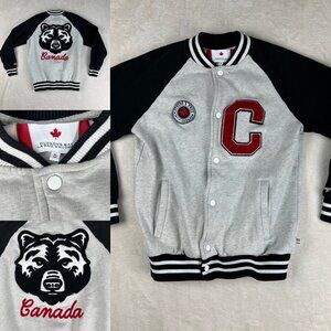 Hudson Bay Company Strong and Free Team Canada Sweater Jacket Women’s XS button